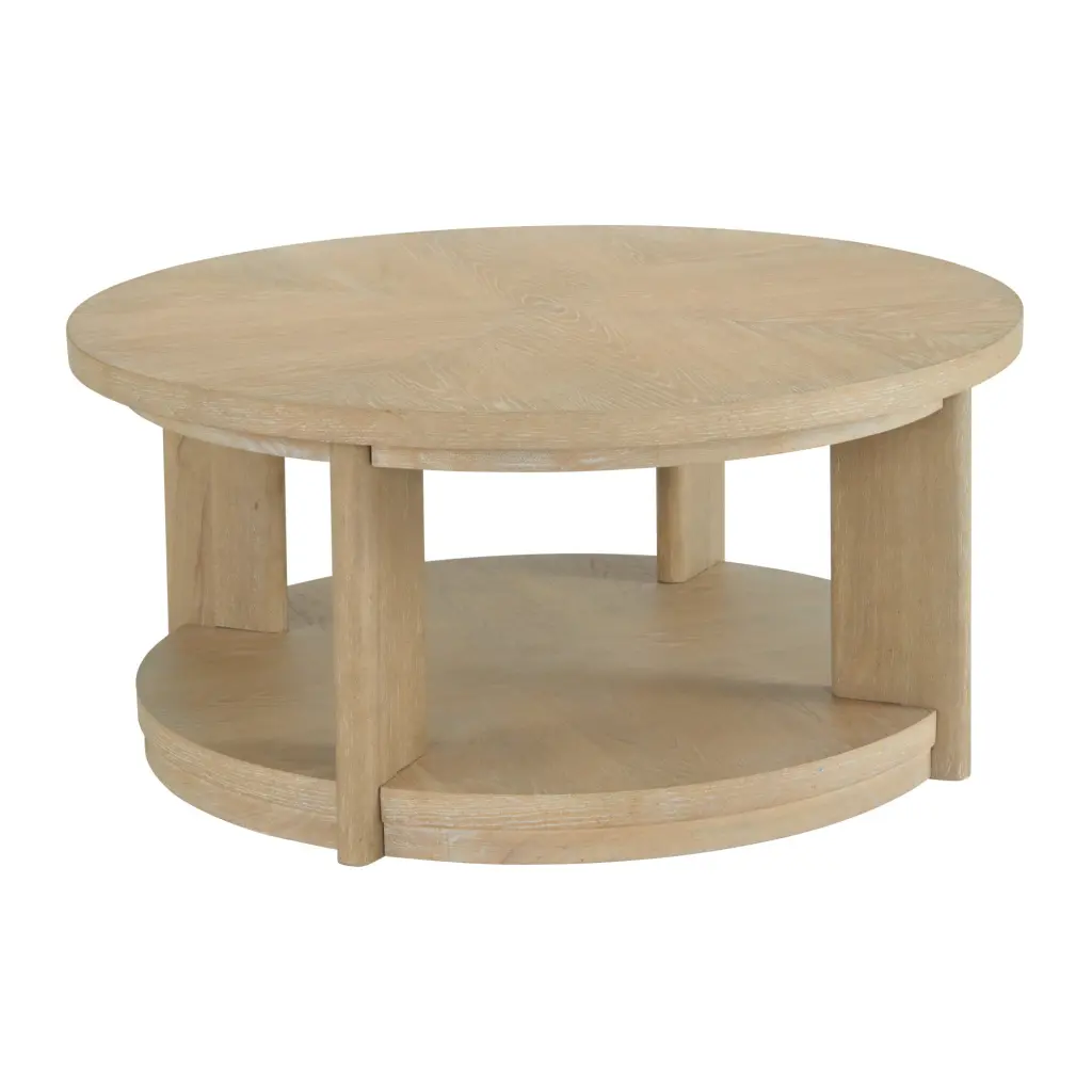 Tan Coffee Table Solid Timber Construction Living Room wallace - bay