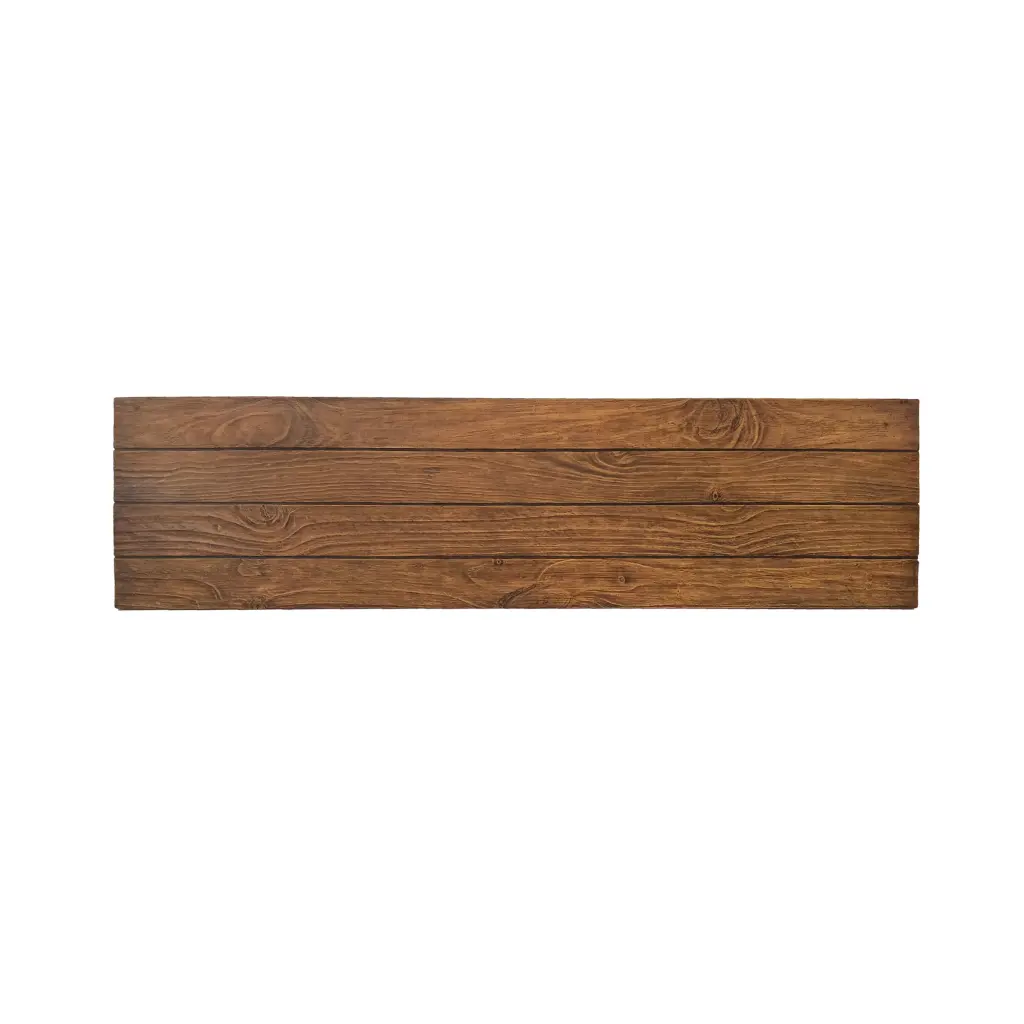 Concrete Bench Top Walnut Brown Concrete Outdoor Furniture nh-vivalux