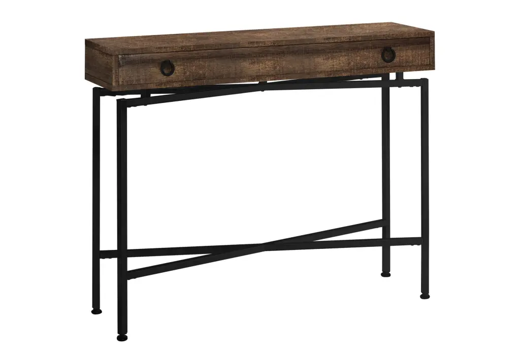 Narrow Accent Console Table Storage Drawer Entryway and Living Room 8th street living