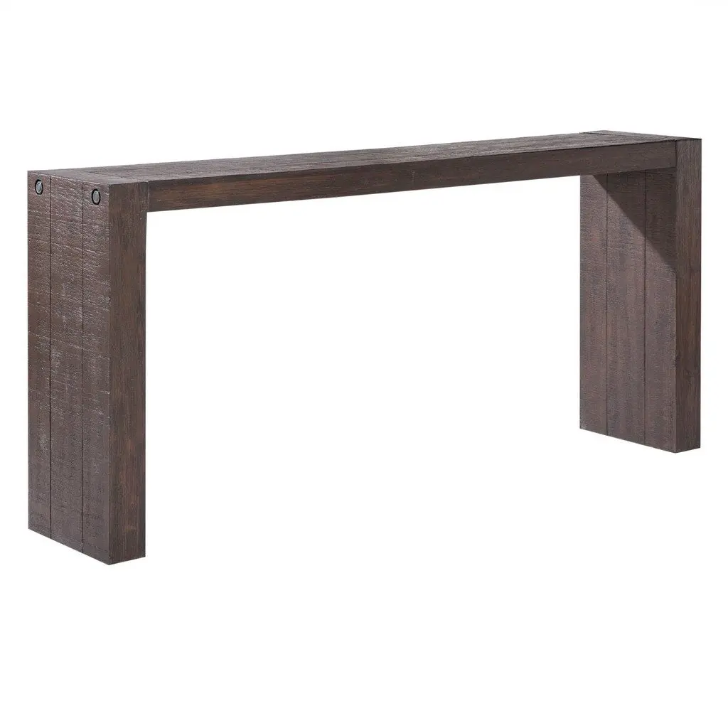 Monterey Console Table Brown Solid Wood Only Substantiatebuyer jla