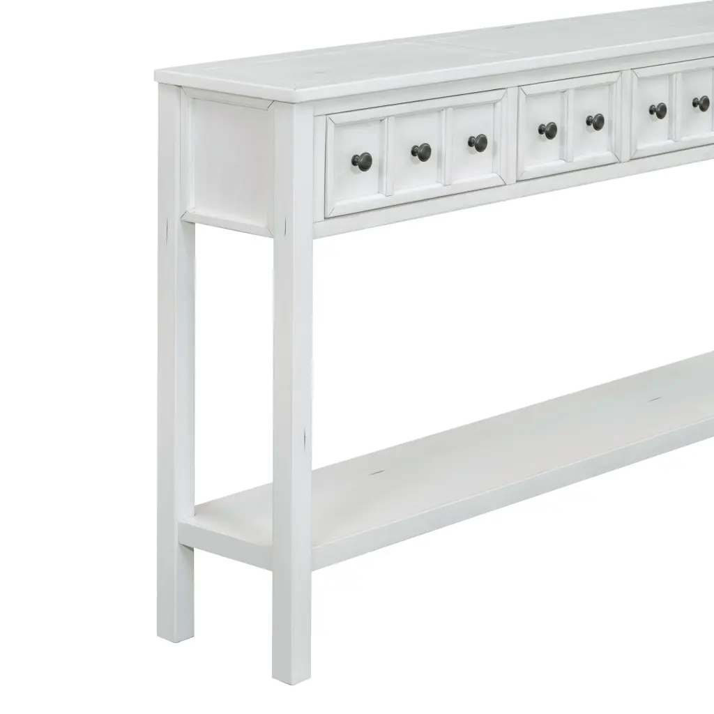Rustic Entryway Console Table 60 Inch Long Sofa Table rnb