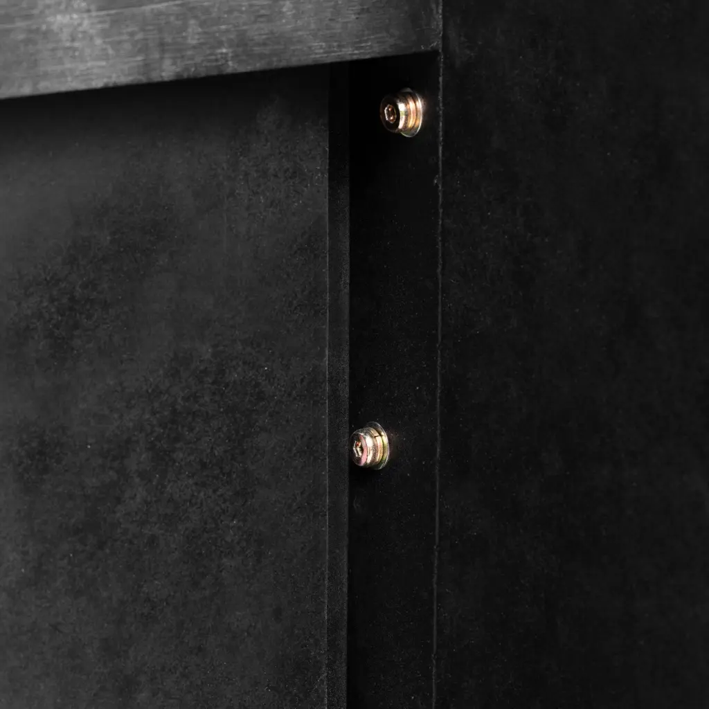 Unique Retro Console Table Open Style and Two Top Drawers rnb