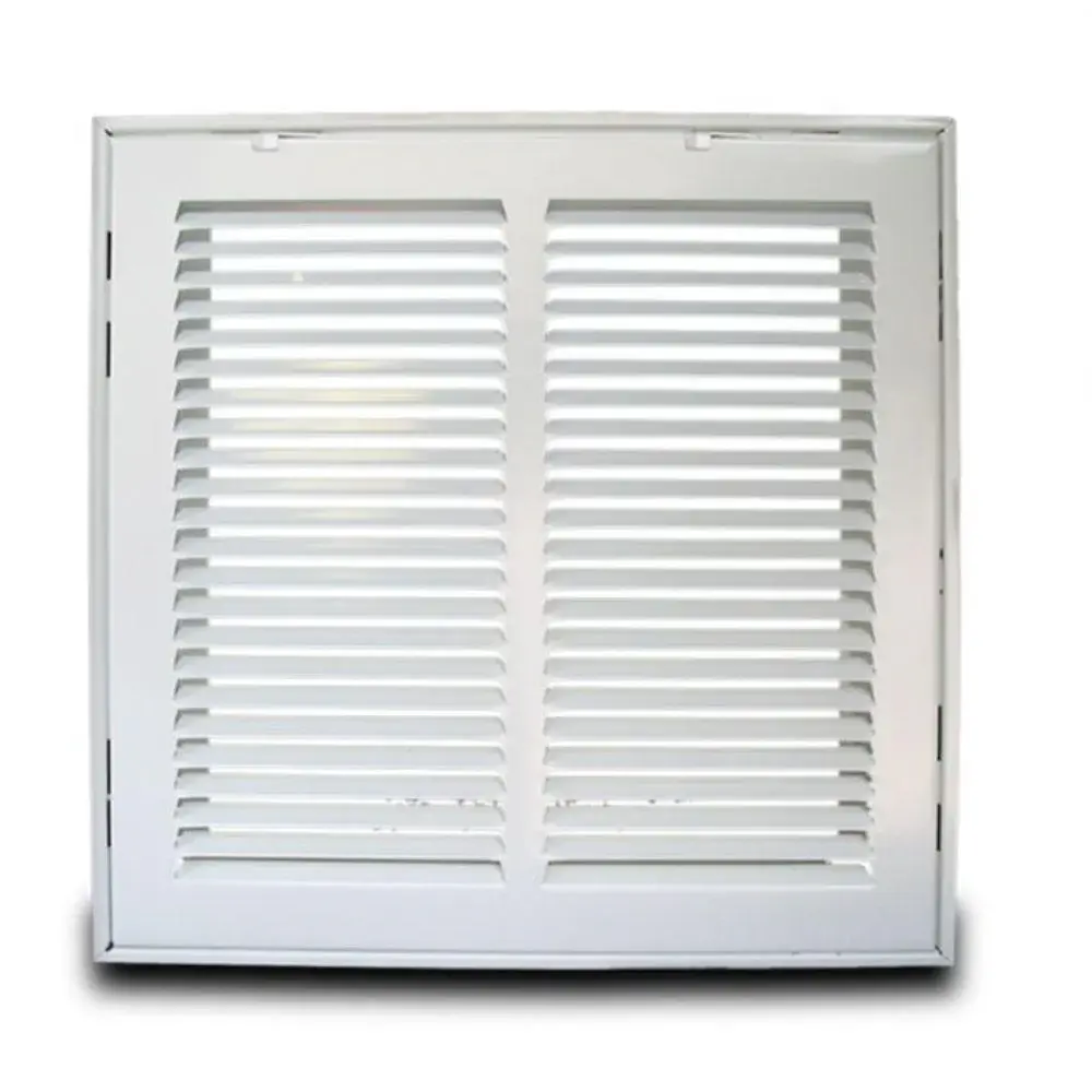 MFRG248W METAL-FAB Snow Return Air Grille, 1/2" Spacing, 24" X 8"