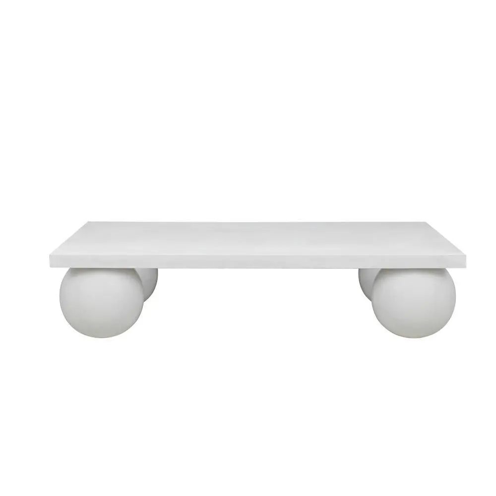 Dani Rectangle Coffee Table Large Ivory Living Room American Home Classic