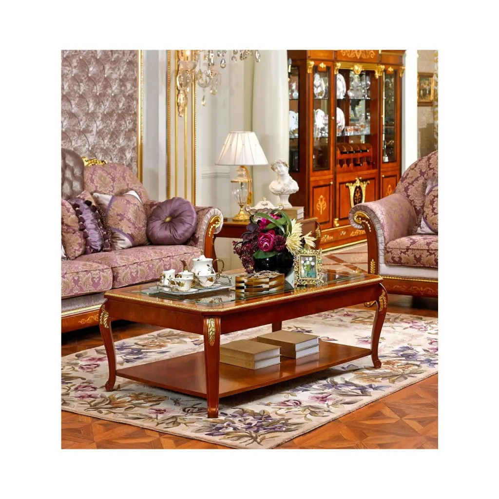 Homestock Modern Muse E-38 Coffee Table Contemporary Living Room Center Table
