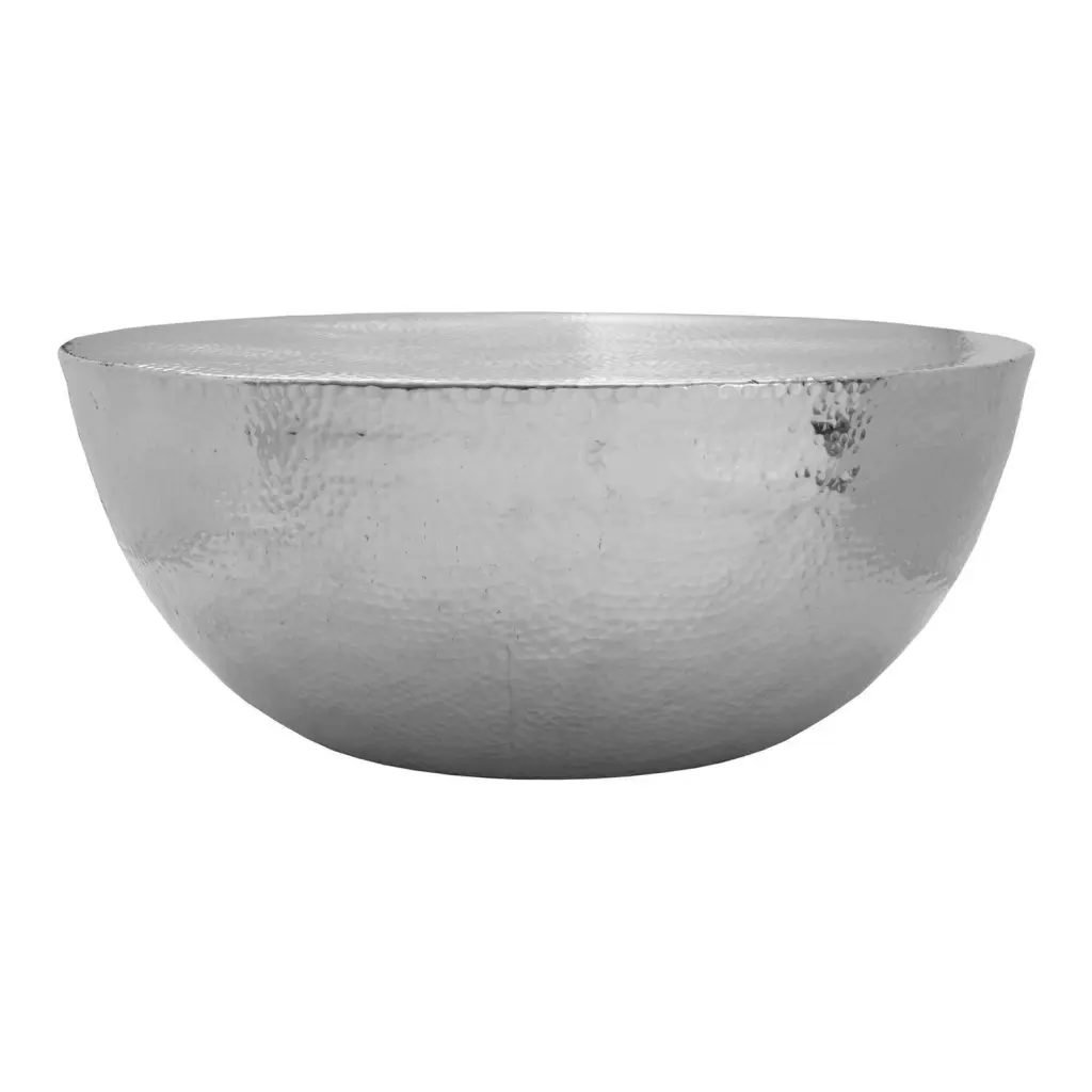 HomeStock Sophisticated Simplicity Silver Coffee Table