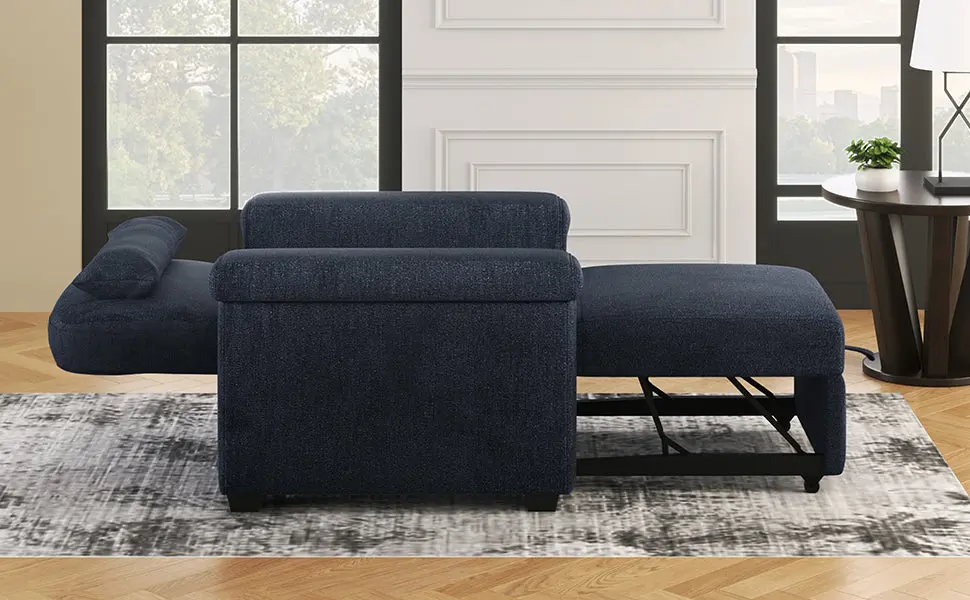 3--1 Convertible Sleeper Chair Sofa Bed Pull Out Couch Customizable Modern Furniture bed best