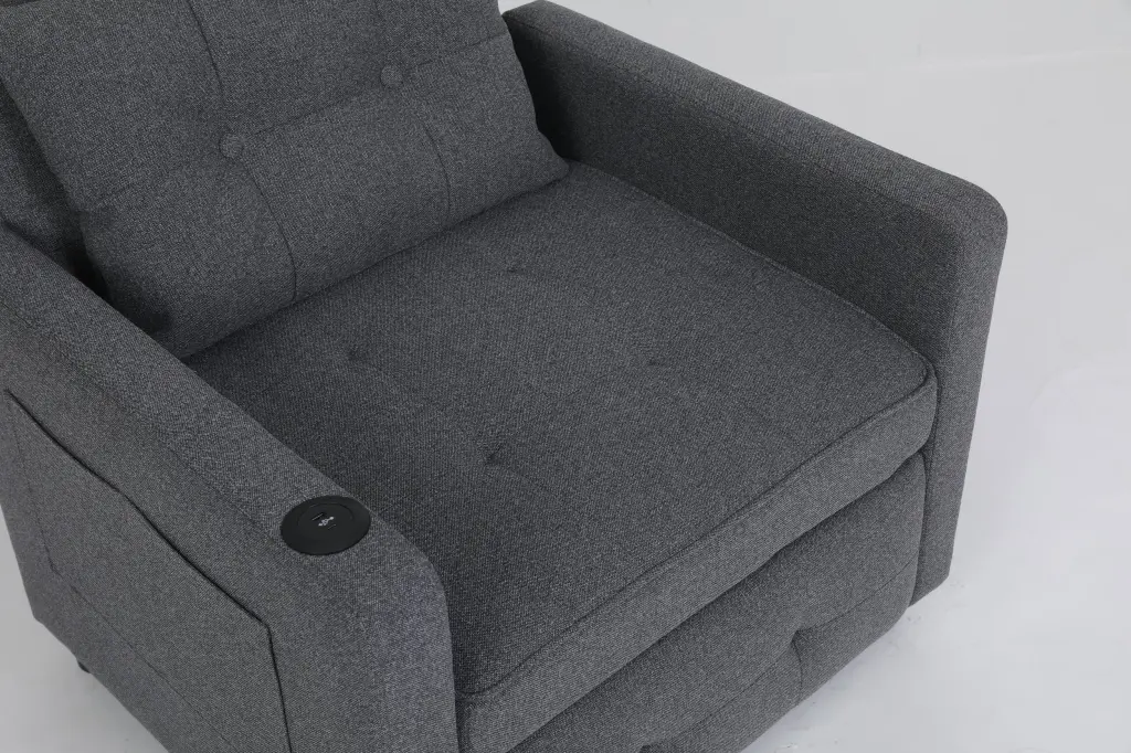 3 1 Convertible Sleeper Chair Pull Out Bed hda furniture