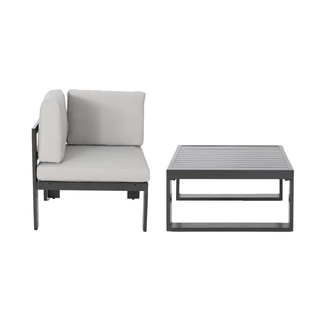 Homiyad Corner Coffee Table Small Space Living Room Furniture CoSoTower