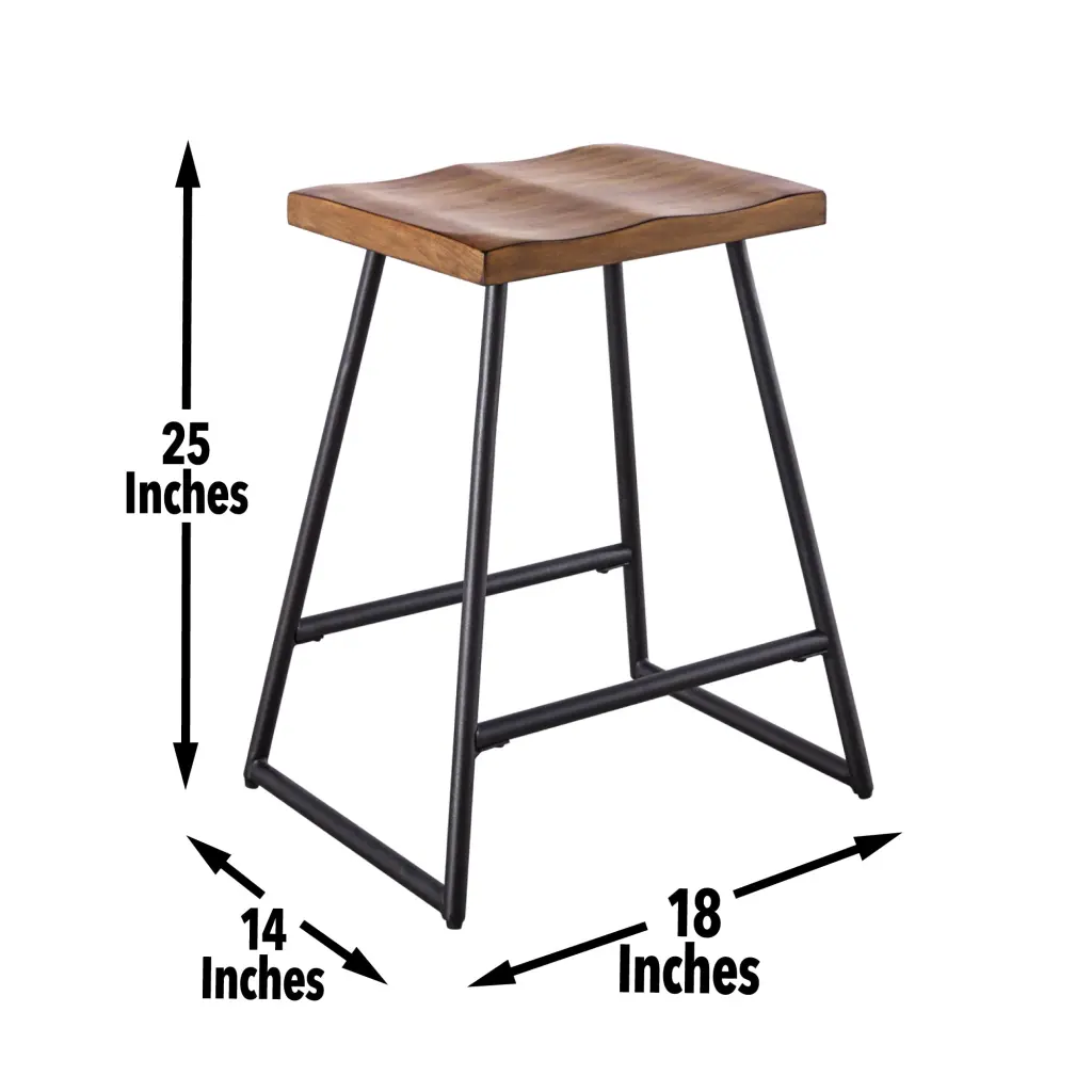 Landon 5 Piece Counter Height Dining Set Light Brown Ferrous Metal Kitchen Table Set steve silver furniture