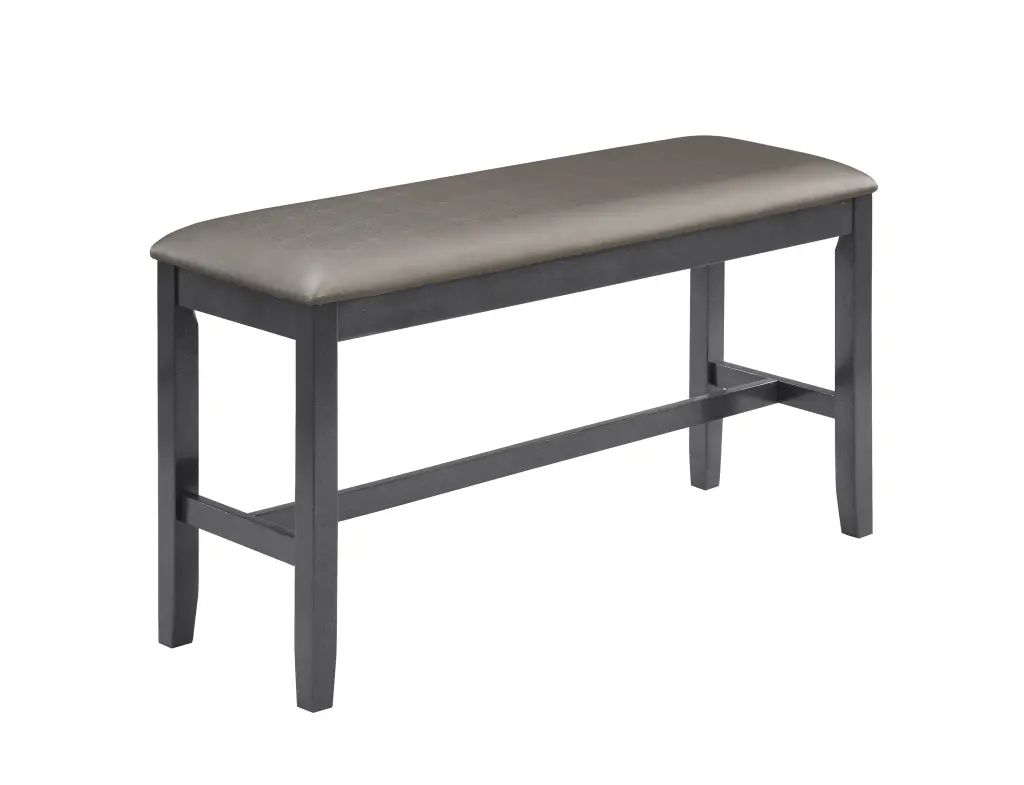Modern Light Brown Counter Height Bench Dining Room Wooden Furniture kanepe