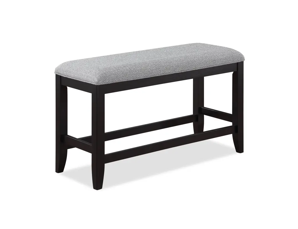 Transitional Dark Gray Fabric Counter Height Bar Stool kanepe