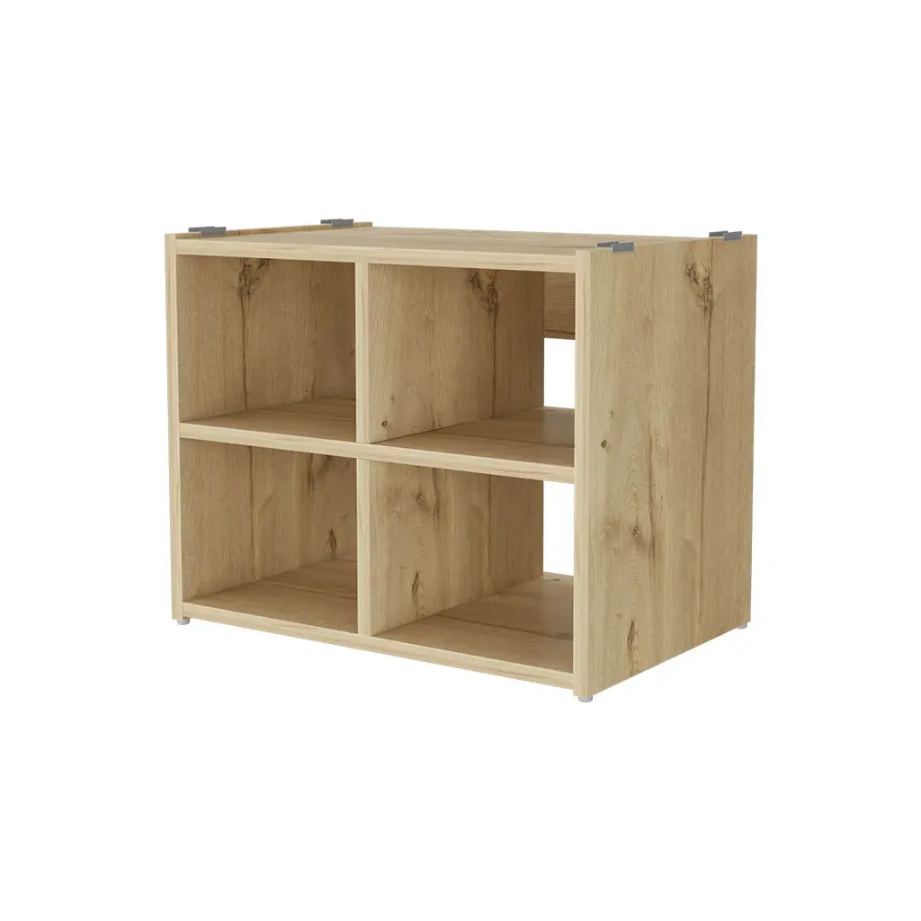 Harrison Entryway Shoe Rack Eight Cube Spaces Multicolor MDF rta muebles colombia