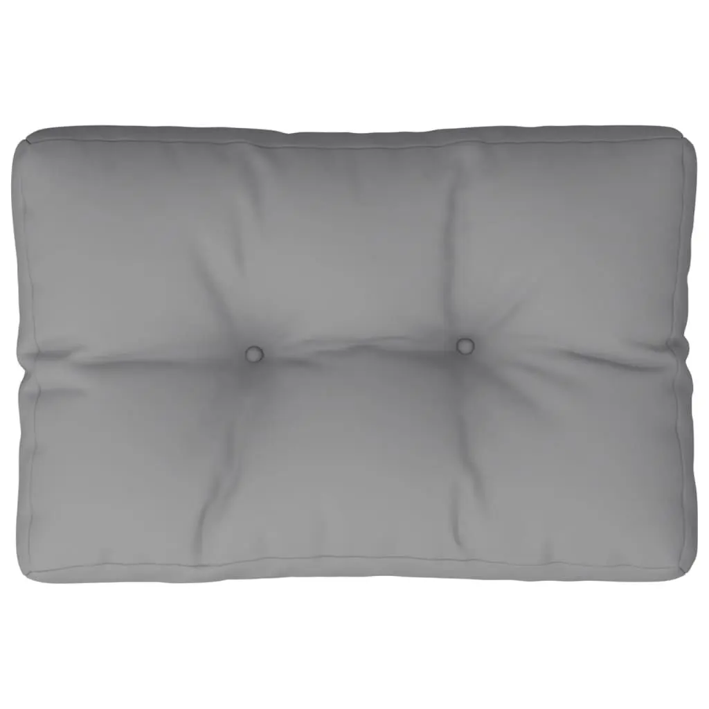 Gray Fabric Pallet Cushion 23.6x15.7x4.7 Inches