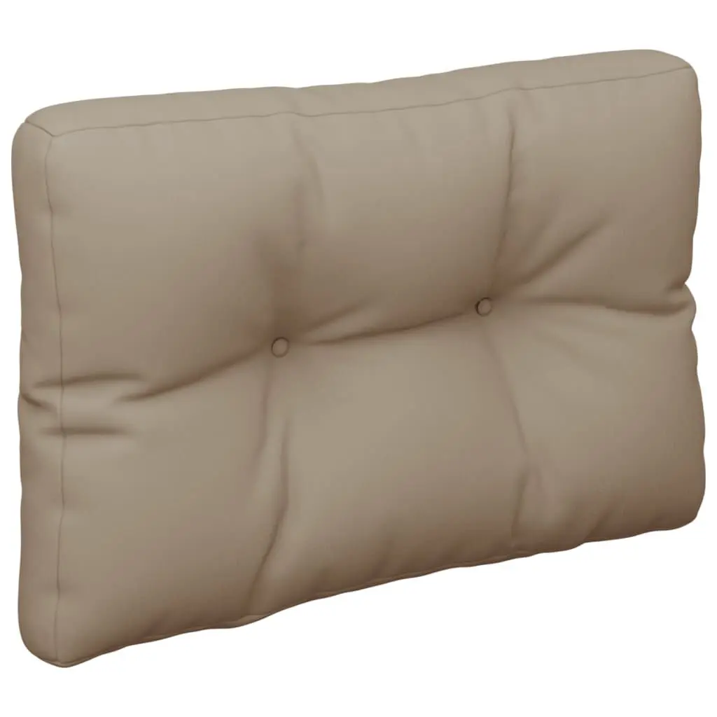 Pallet Cushion Taupe 23.6x15.7x4.7 Inches Fabric Outdoor Comfort