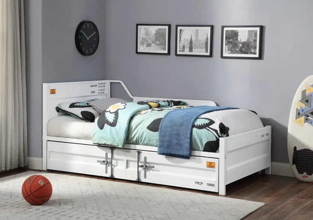Cargo - Twin Daybed Trundle - Ivory
