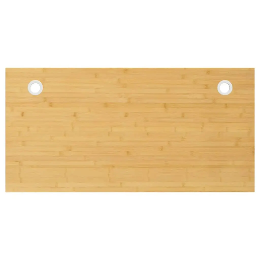 Bamboo Desk Top 39.4x19.7x0.6 Inches Workspace Table