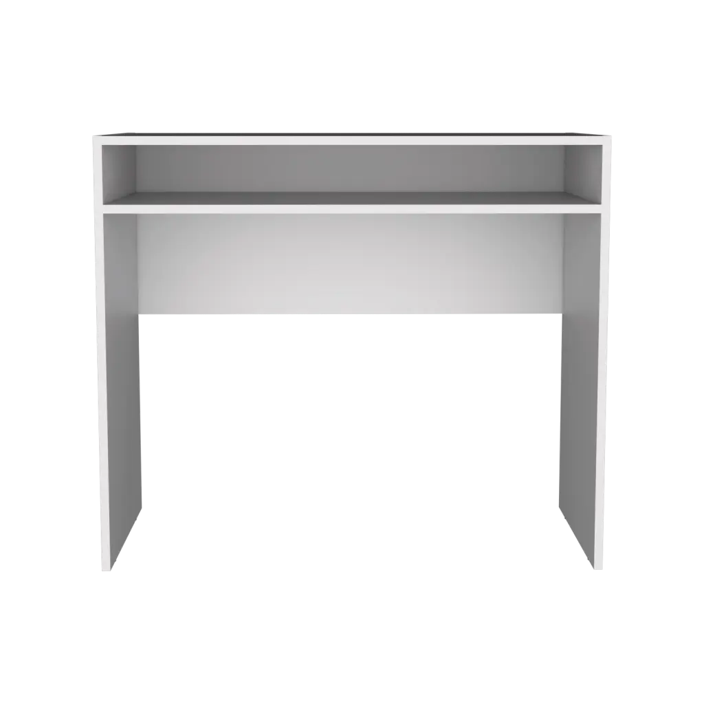 Estill Desk Storage White Modern Office Particle Board fm furniture