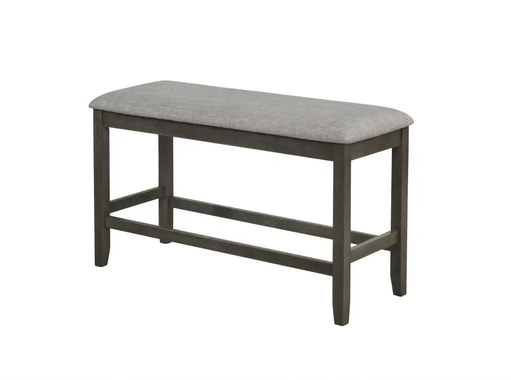 Relaxed Vintage Counter Height Bench Upholstered Seat Dining kanepe