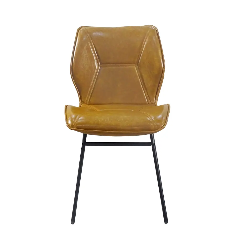 Set 2 Leather Dining Chair High Density Sponge Pu Chair Kitchen rnb