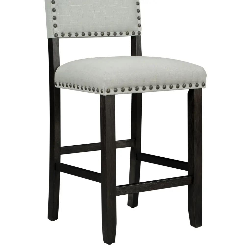 5 Piece Counter Height Dining Set Classic Elegant Table and 4 Chairs trexm