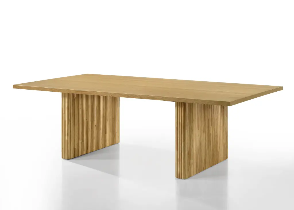 Einar Dining Table, Natural Finish Wood Table Dining Room acme onsite store