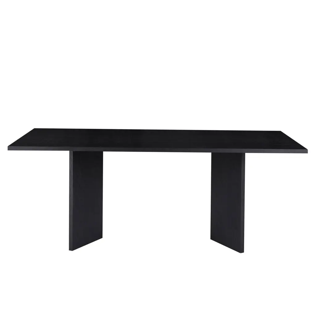 78.74 Inch Wood Dining Table Kitchen Table Small Spaces Modern Design justone interior