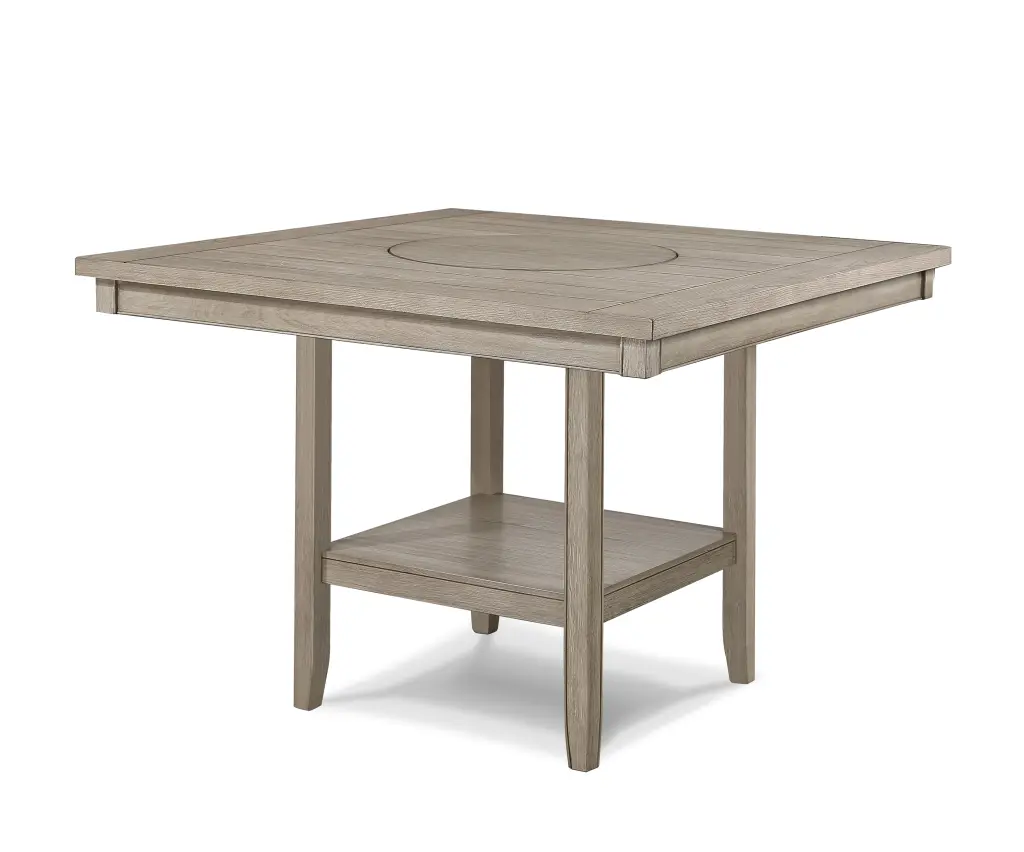 Contemporary Transitional Counter Height Dining Table 20 Inch Leaf kanepe
