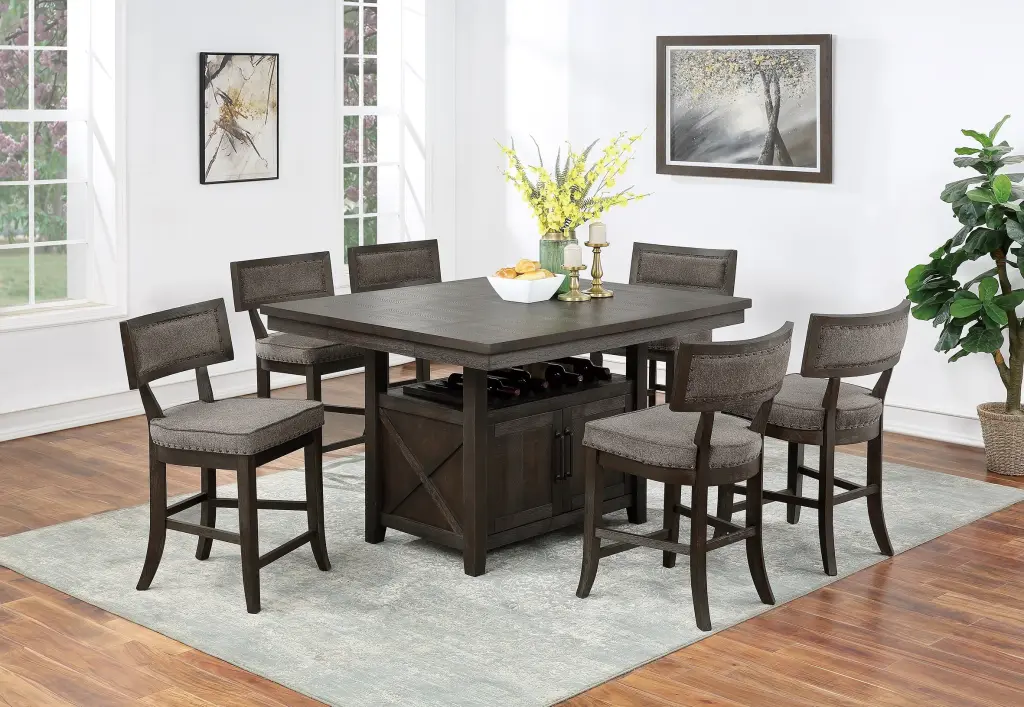 Dining Room Furniture Counter Height Dining Table Butterfly Leaf Rustic kanepe
