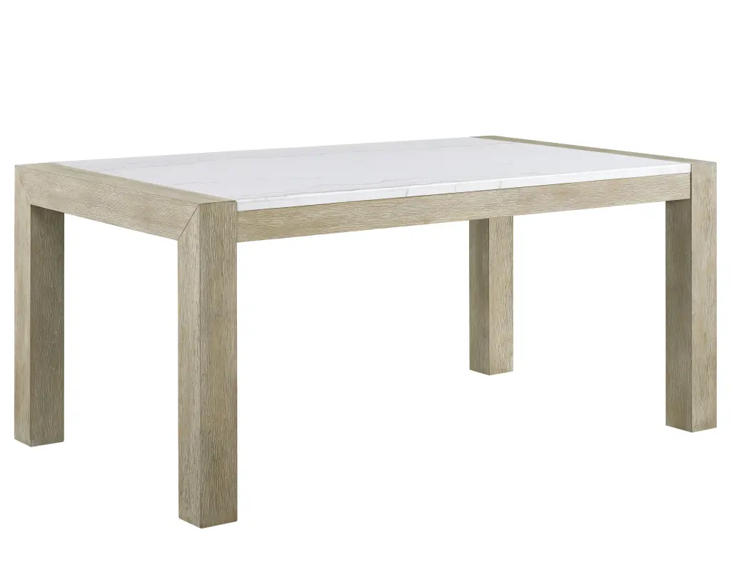 White Authentic Stone Marble Dining Table Timberen Contemporary Dining Room kanepe