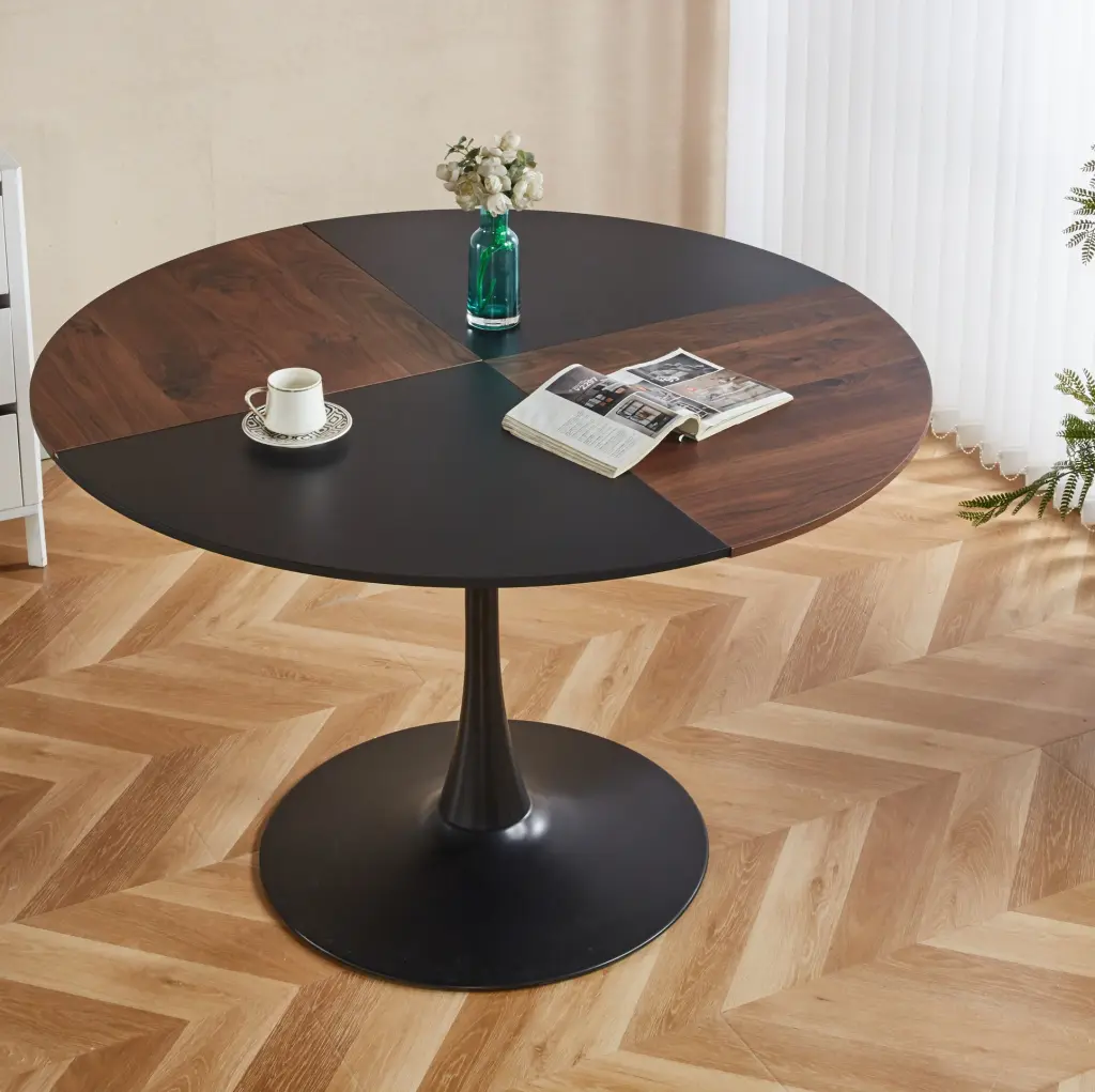 47.2 Inch Tulip Round Dining Table Stationery Table Coffee Table 120X120X74 rnb