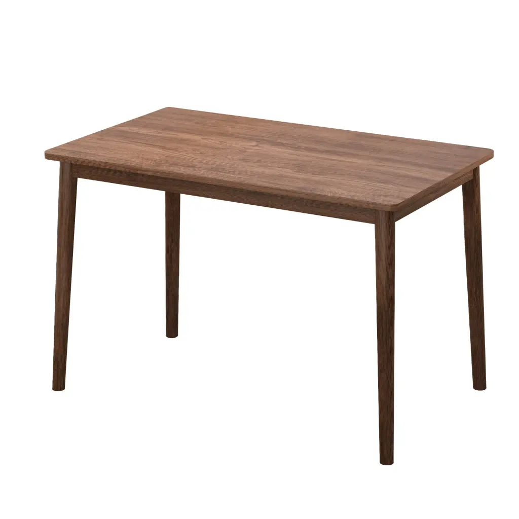 Dining Table Retro Rectangle Table Solid Rubber Wood Rustic Furniture Modern Kitchen Table rnb