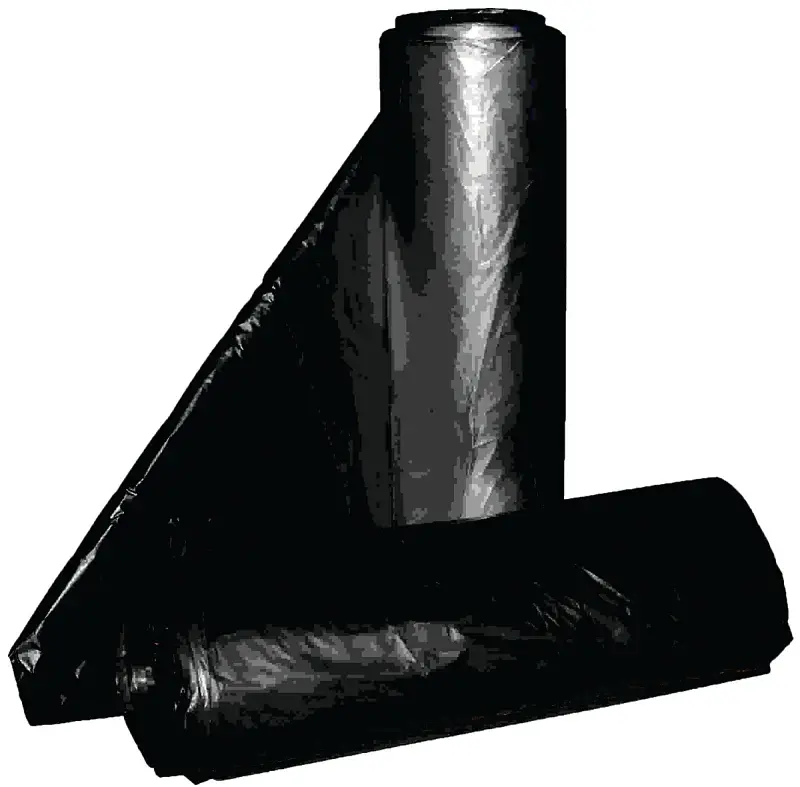 ALUF Plastics RCT-45XX Royal Crown Top Liner, 45 gal, Onyx, 40 x 46 , Metalocene Blend