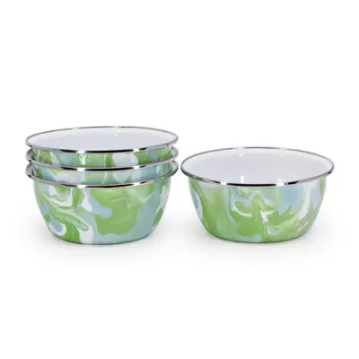 Modern Monet Salad Bowls
