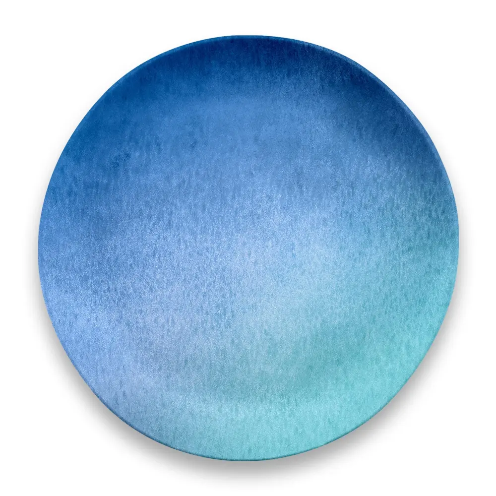Oceanic Ombre Dinner Plate, 10.5"