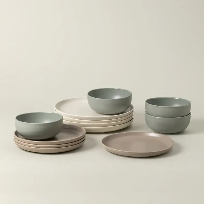 PACIFICA 12-Piece Dinnerware Adjust Bowl