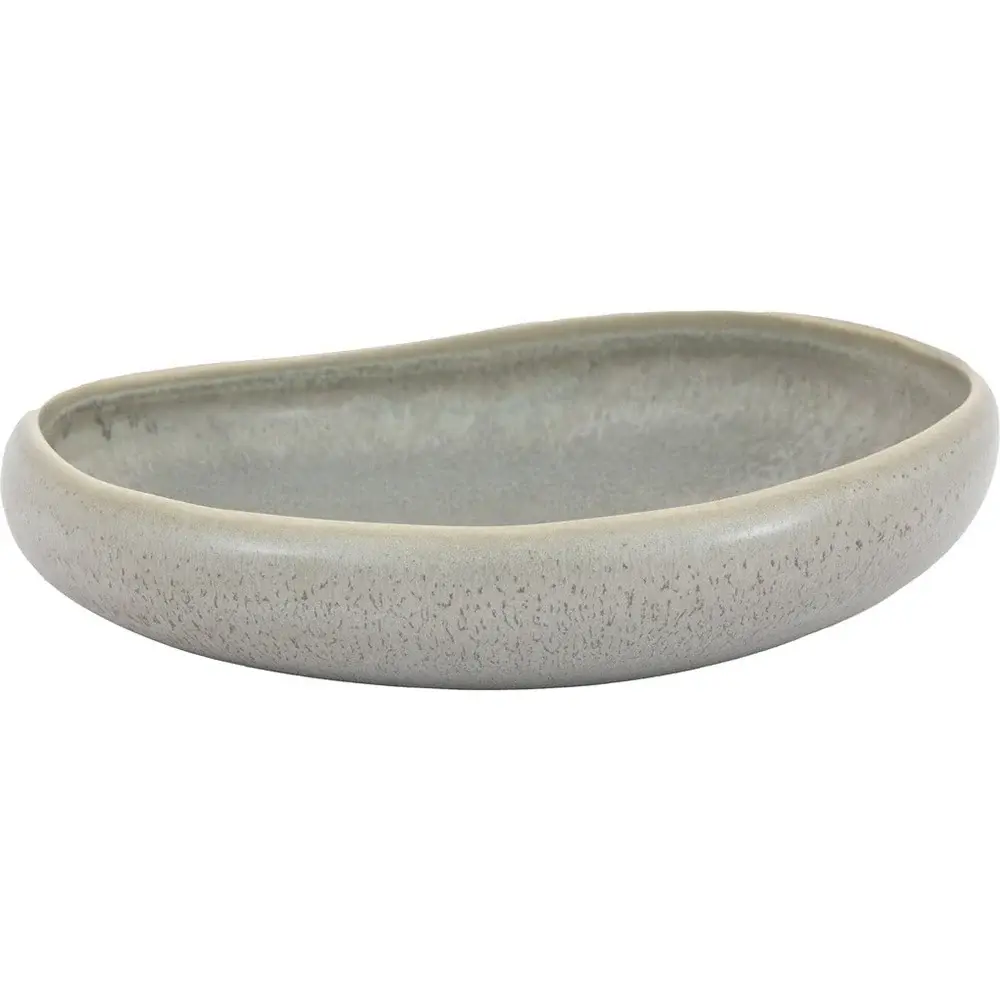 Pebble Glaze Pasta Bowls - Dove Grey (Pack 4)