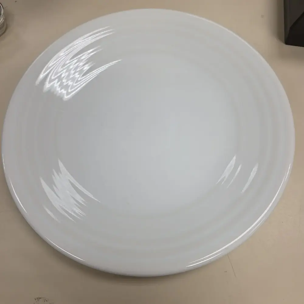WHITE SALD PLATE