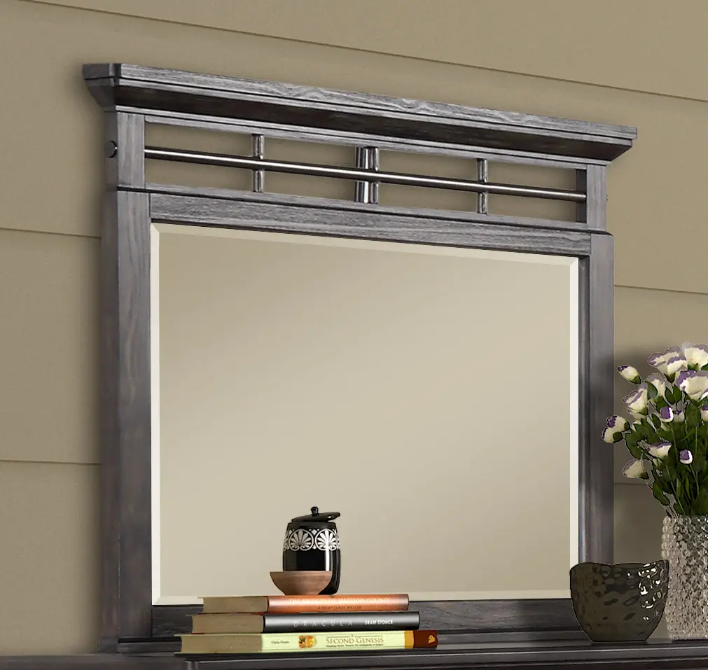 Mirror Mahogany Solid Timber MDF Crystal Display Cabinet ihomefurnishings