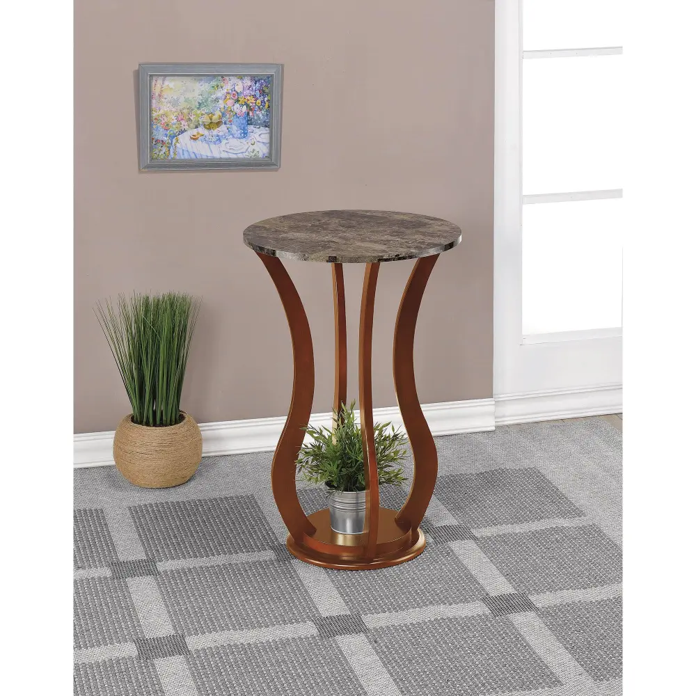 Diamond Up-to-date Furniture COA Home Decor Pedestals 900926