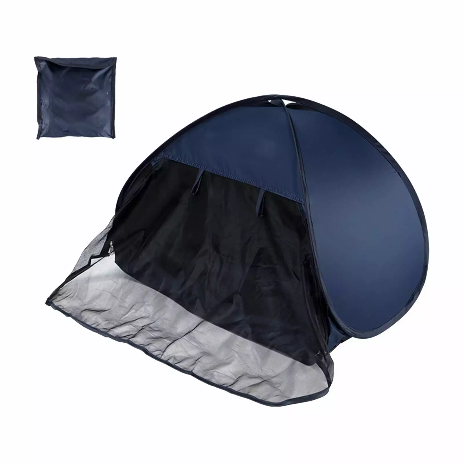 TTAUHJUT Dog Beach Tent Automatic Popup Canopy Sun Shade Shelter Storage Pockets