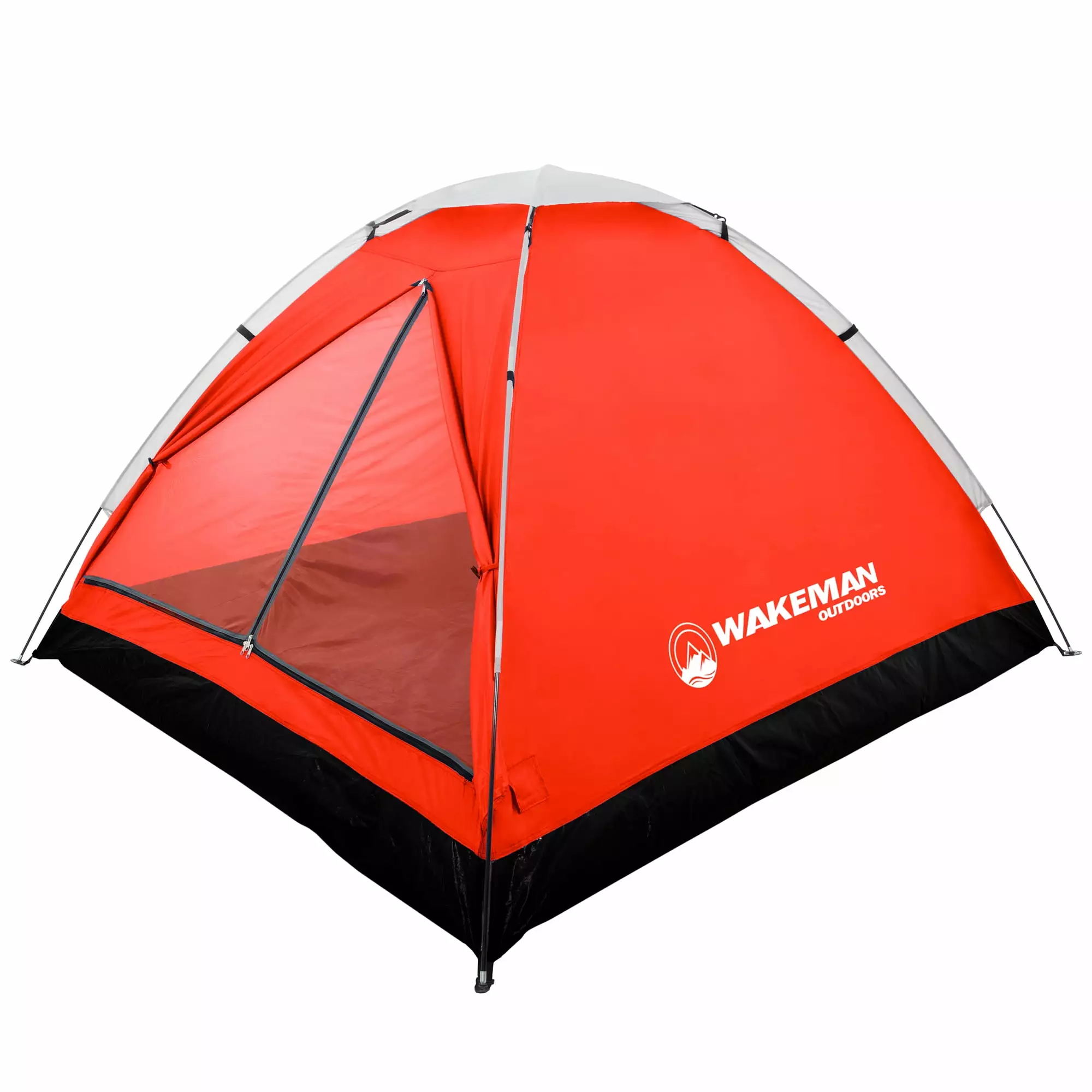 2-Person Dome Tent Camping Water Resistant Polyurethane Coating