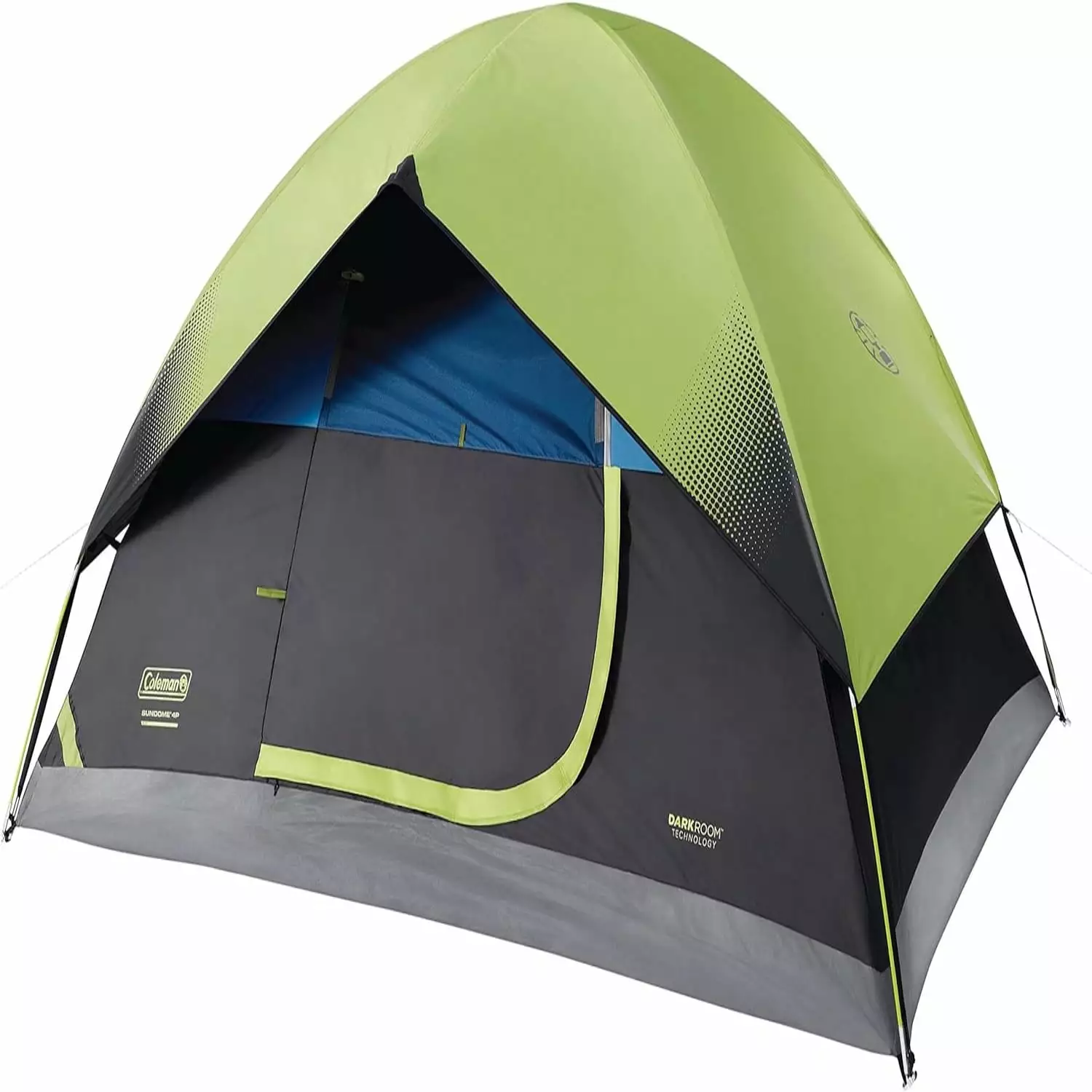 Dark Room Sundome Camping Tent 4/6 Person Blocks 90% Sunlight Lightweight Rainfly