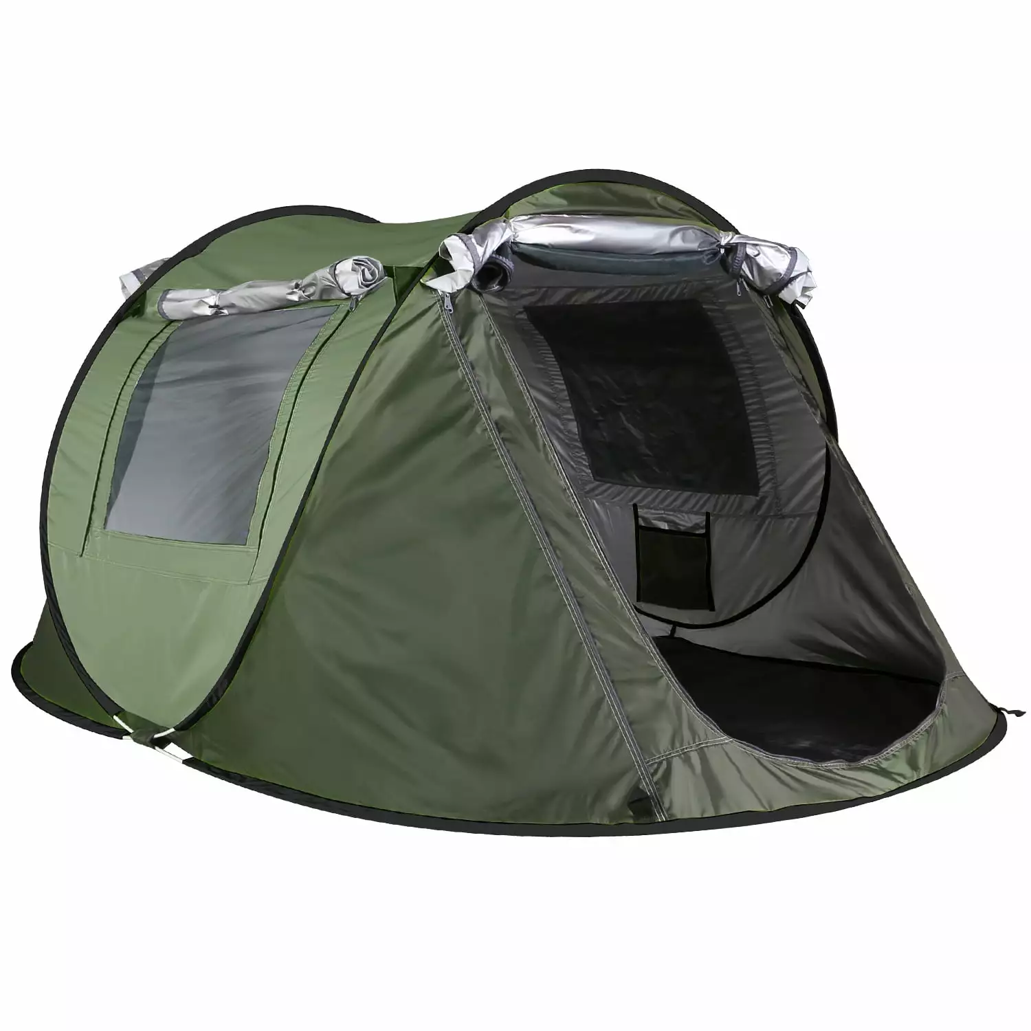 iMounTEK 3-4 Person Pop Up Tent - Water Resistant Dome Tent Carry Bag Camping Hiking and Outdoor 3