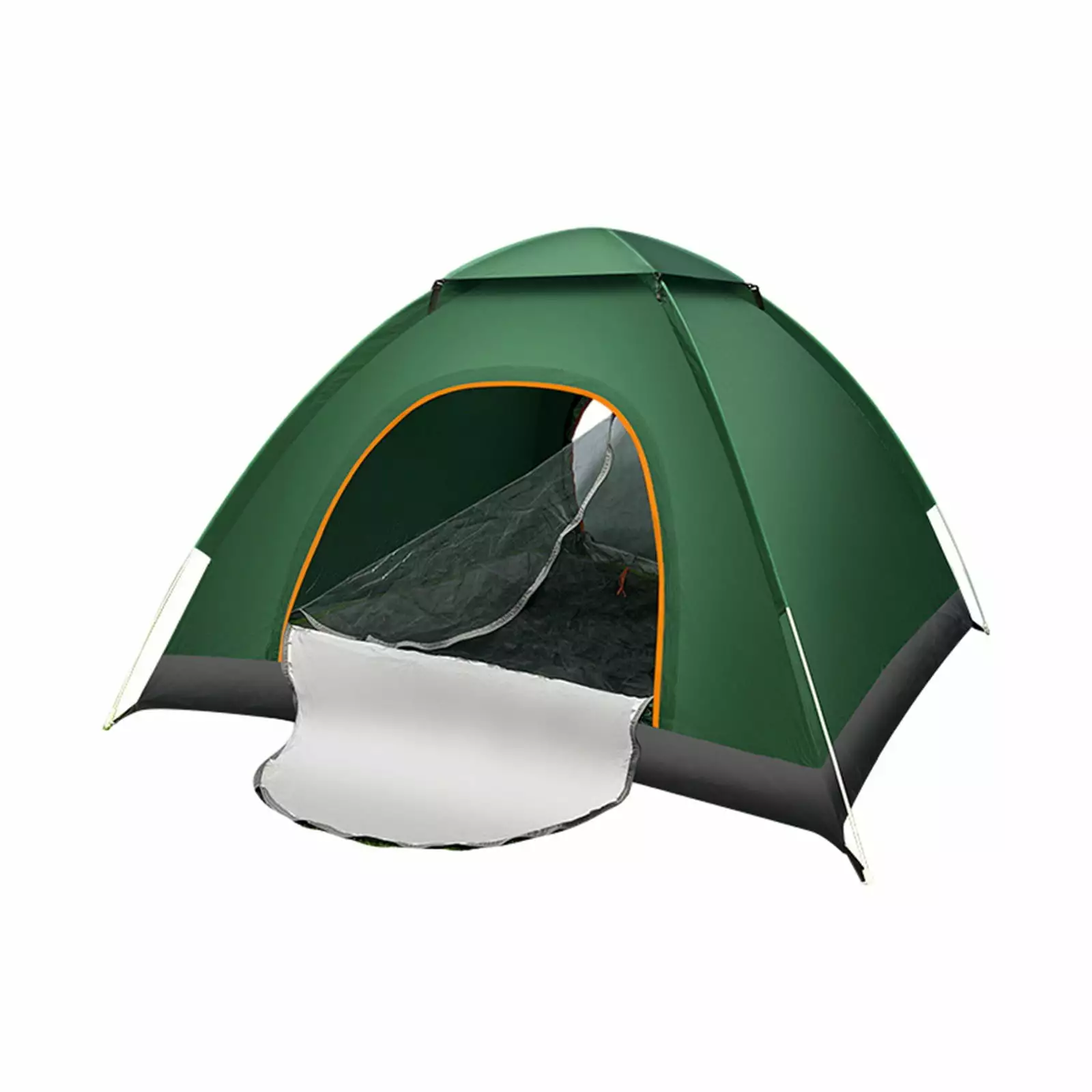 2 Person Dome Tent Easy Setup Rainfly Weather Floor 1 Window 1 Ground Vent Charging E-Port