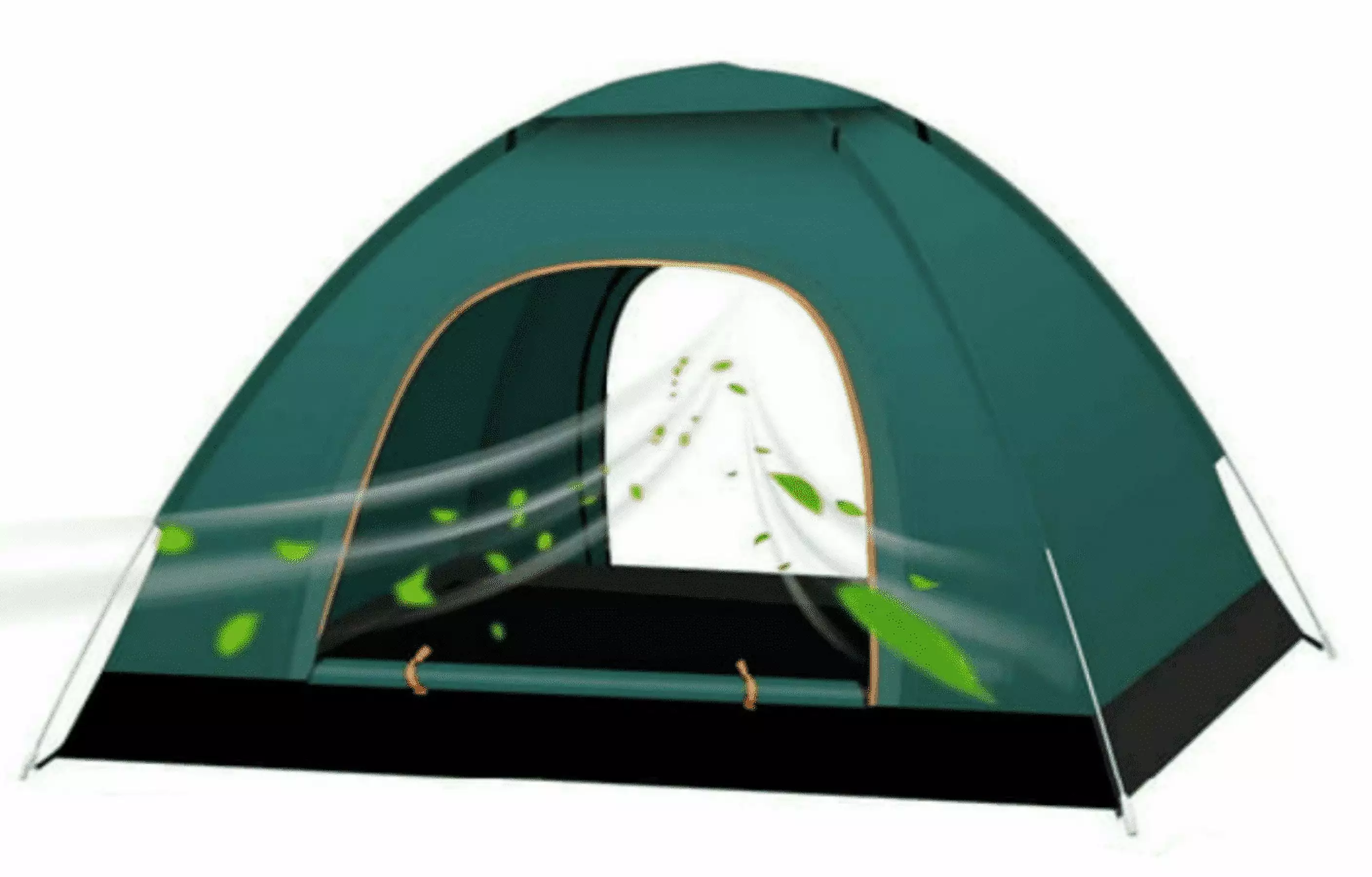 2-3 Person Waterproof Camping Dome Tent Lightweight Portable Outdoor Hiking Backpacking