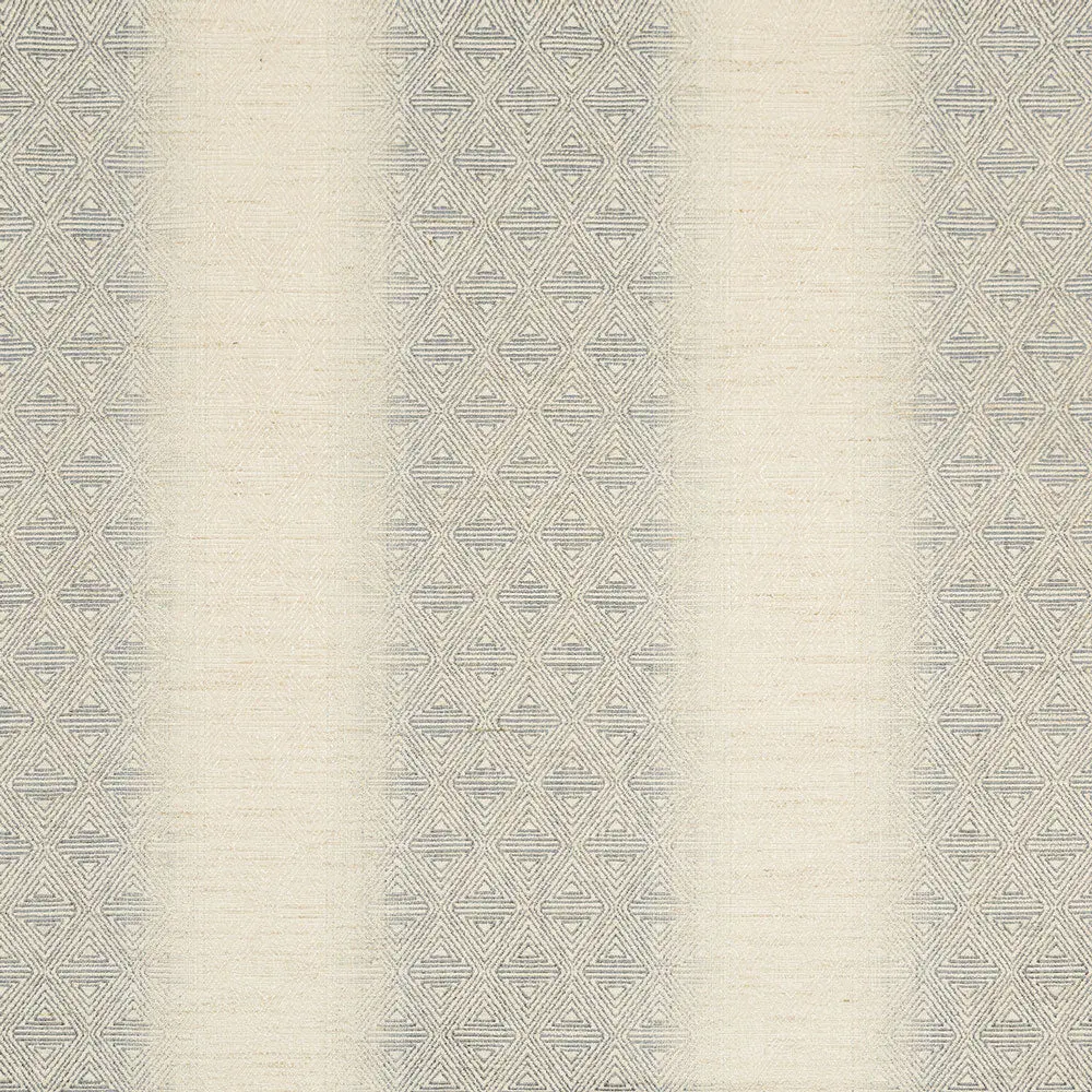 Glacier Line and Triangle Detail Fabric