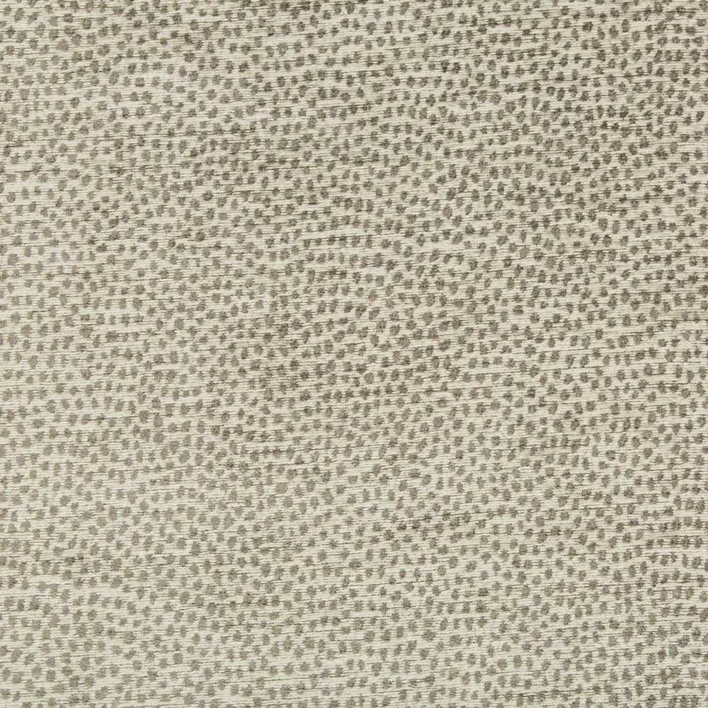 Grey and Quicksilver Performance Upholstery Fabric