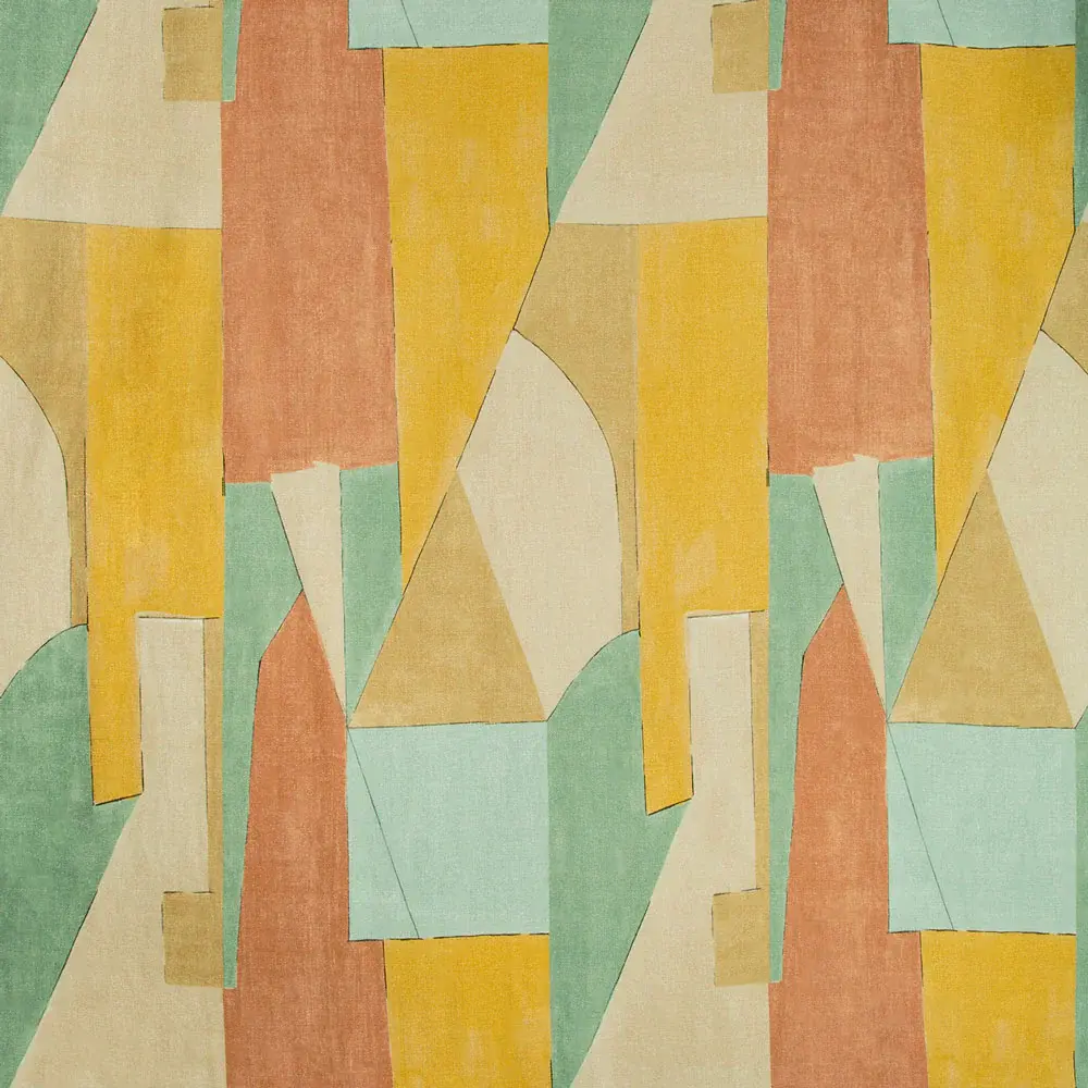 Tawny Patterned Fabric