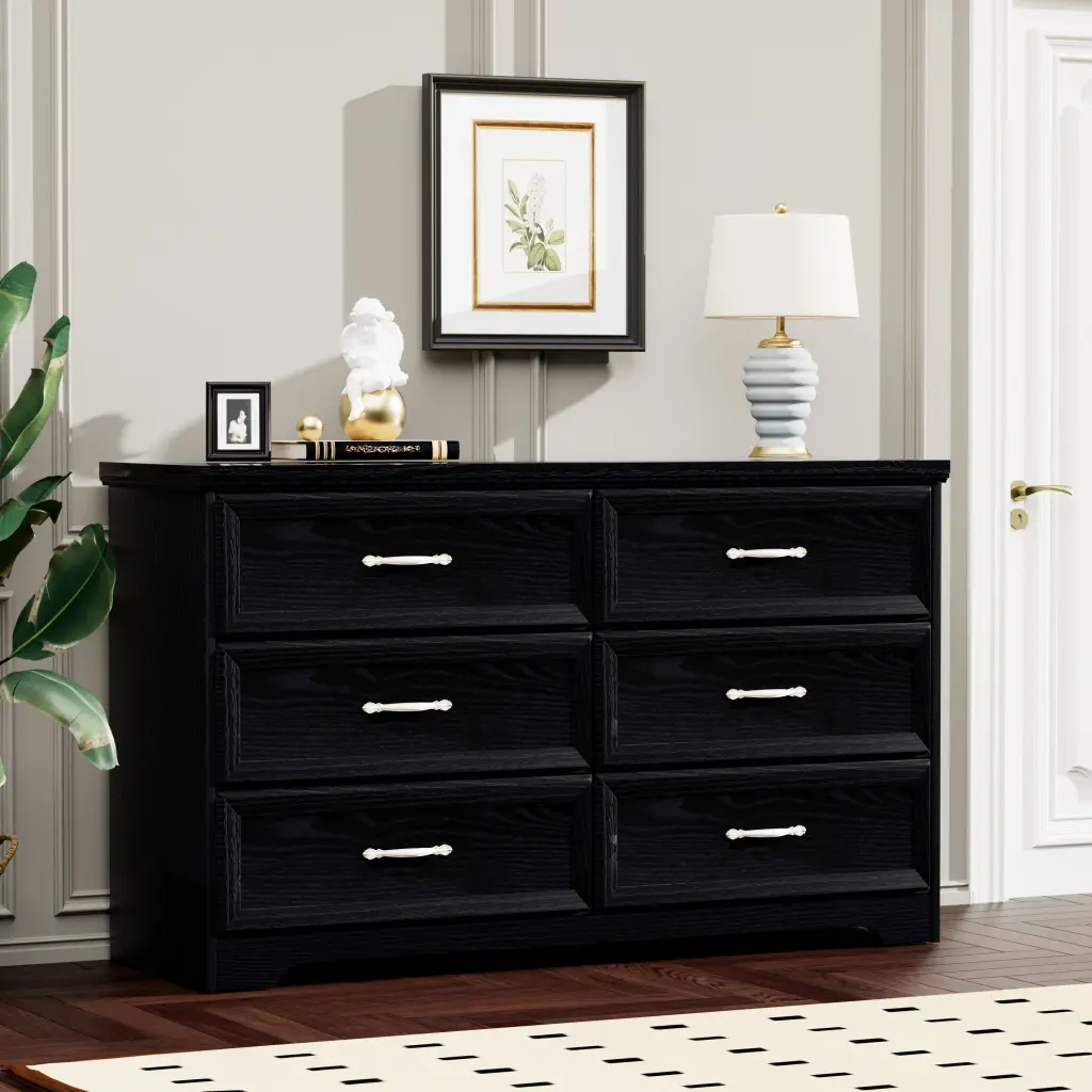 Modern 3 Drawer Bedroom Chest Drawers 6 Drawers Gowner Cloth cz store